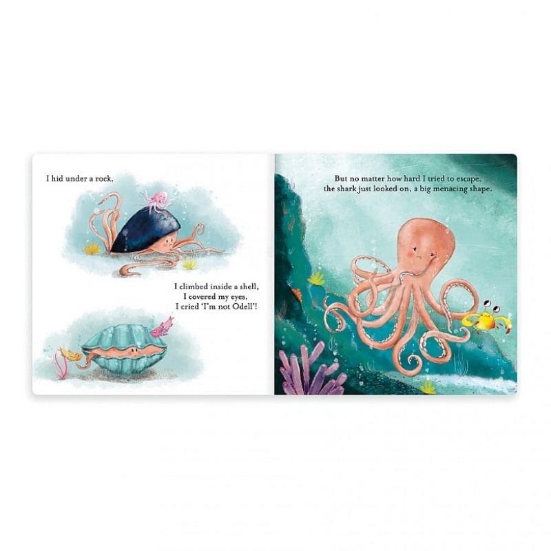 Jellycat The Fearless Oktopus Buch | IDBH-64920