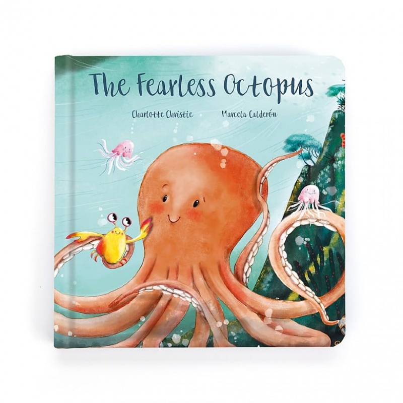 Jellycat The Fearless Oktopus Buch | IDBH-64920