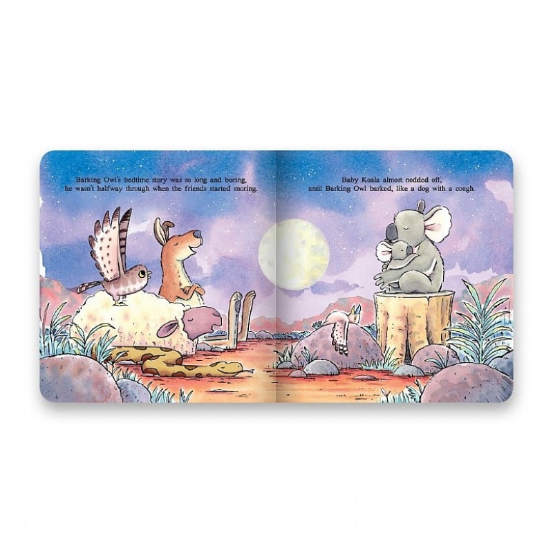 Jellycat The Koala Who Couldnt Sleep Buch | VZKS-81702