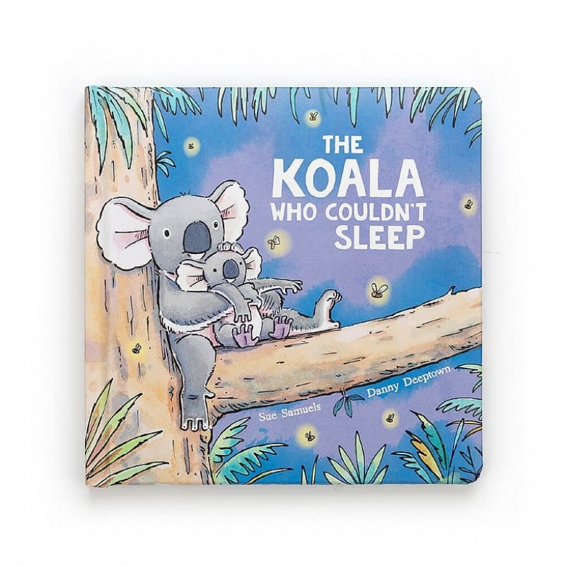 Jellycat The Koala Who Couldnt Sleep Buch | VZKS-81702