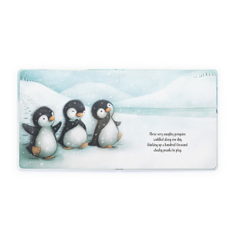 Jellycat The Naughty Penguins Buch | DYHZ-59316