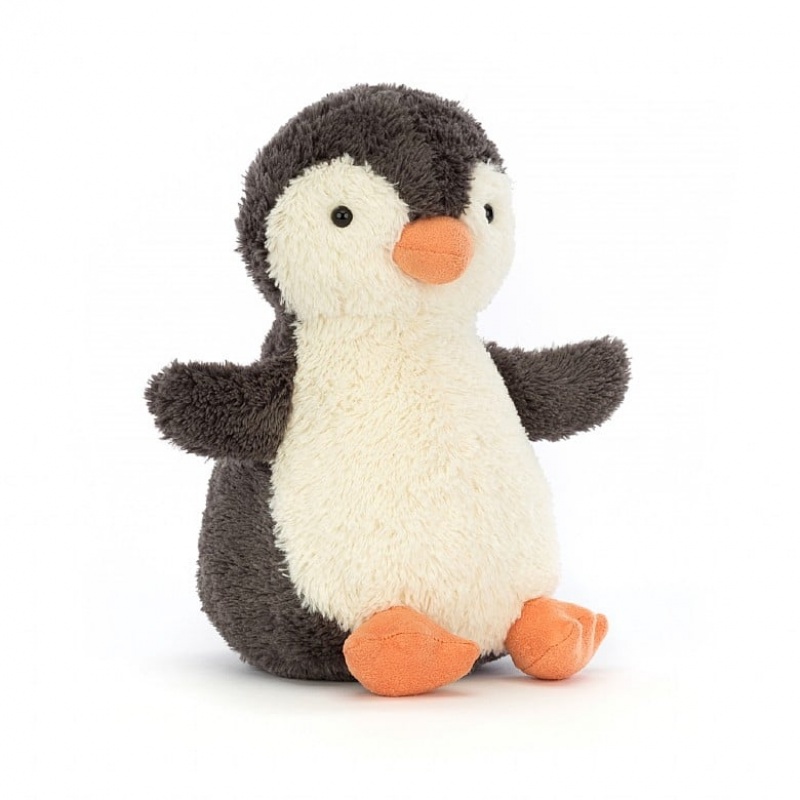 Jellycat The Naughty Penguins Buch and Erdnuss Pinguin Mittelgroß | CITE-58049