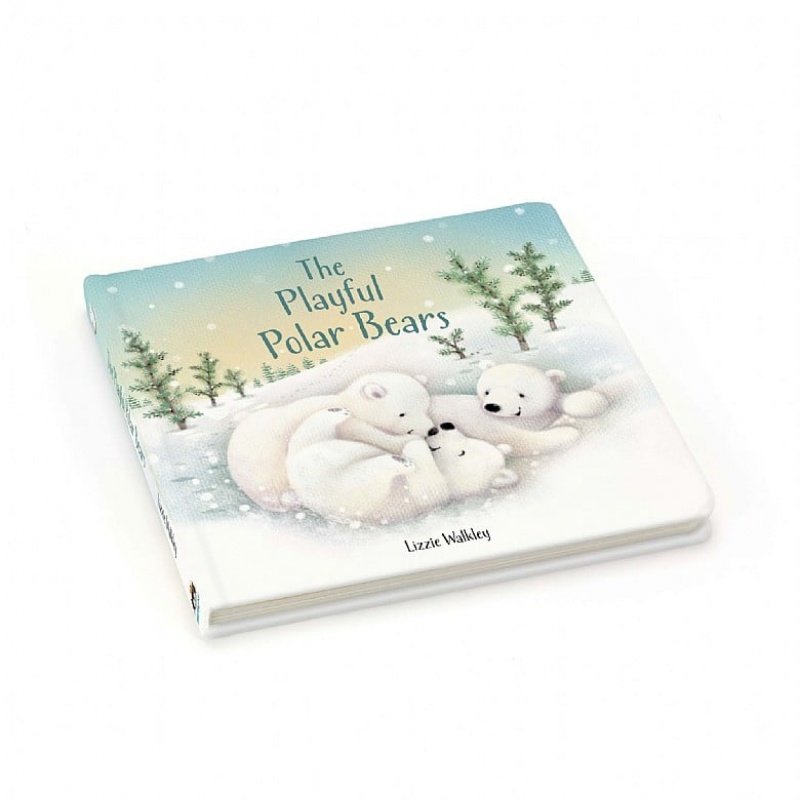 Jellycat The Playful Polar Bears Buch | WTHE-13245