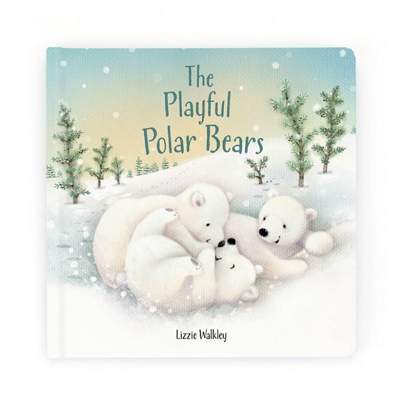 Jellycat The Playful Polar Bears Buch | WTHE-13245