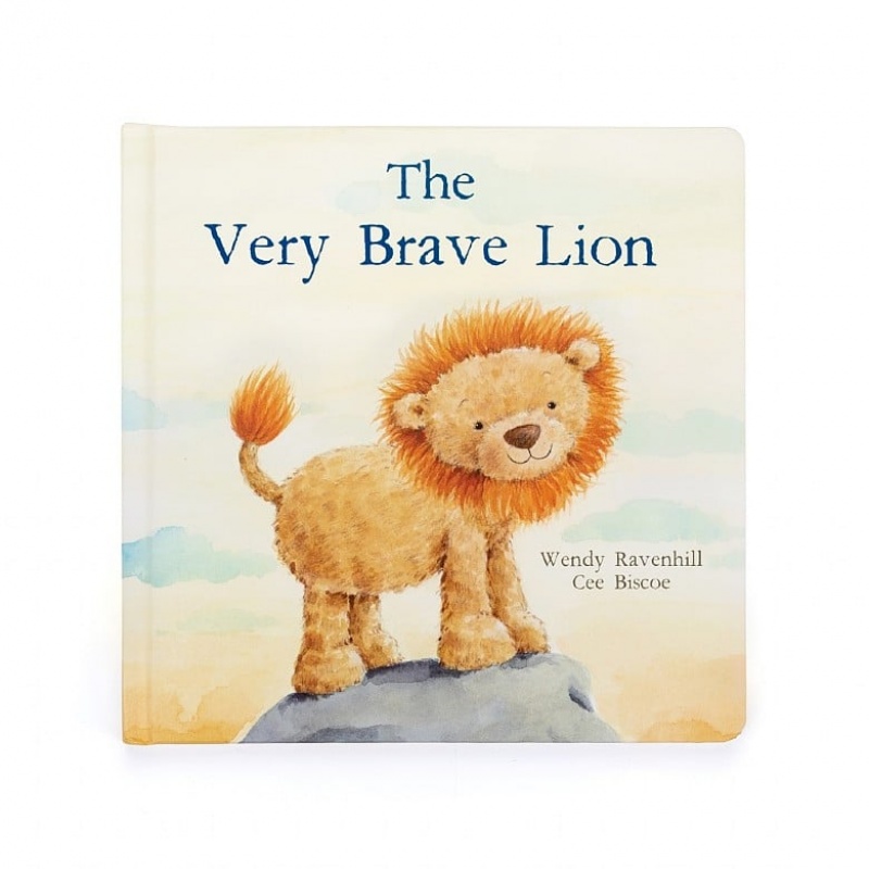 Jellycat The Very Brave Löwe Buch | PZDT-05287