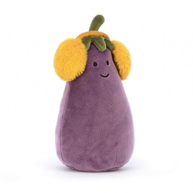 Jellycat Toastie Vivacious Aubergine | DBHV-73902