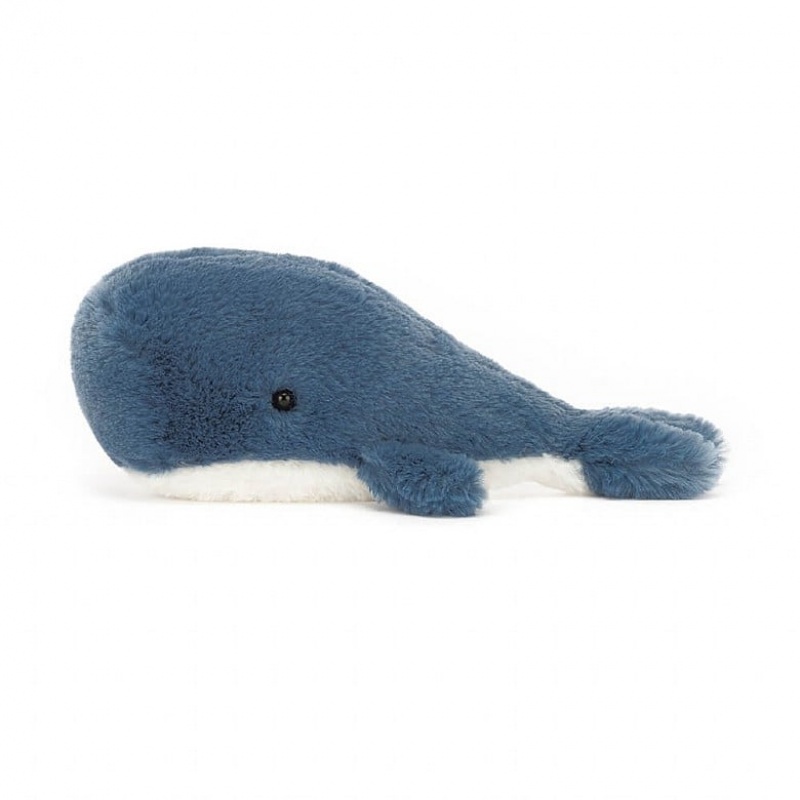 Jellycat Wavelly Wal Blue | BUSJ-25439