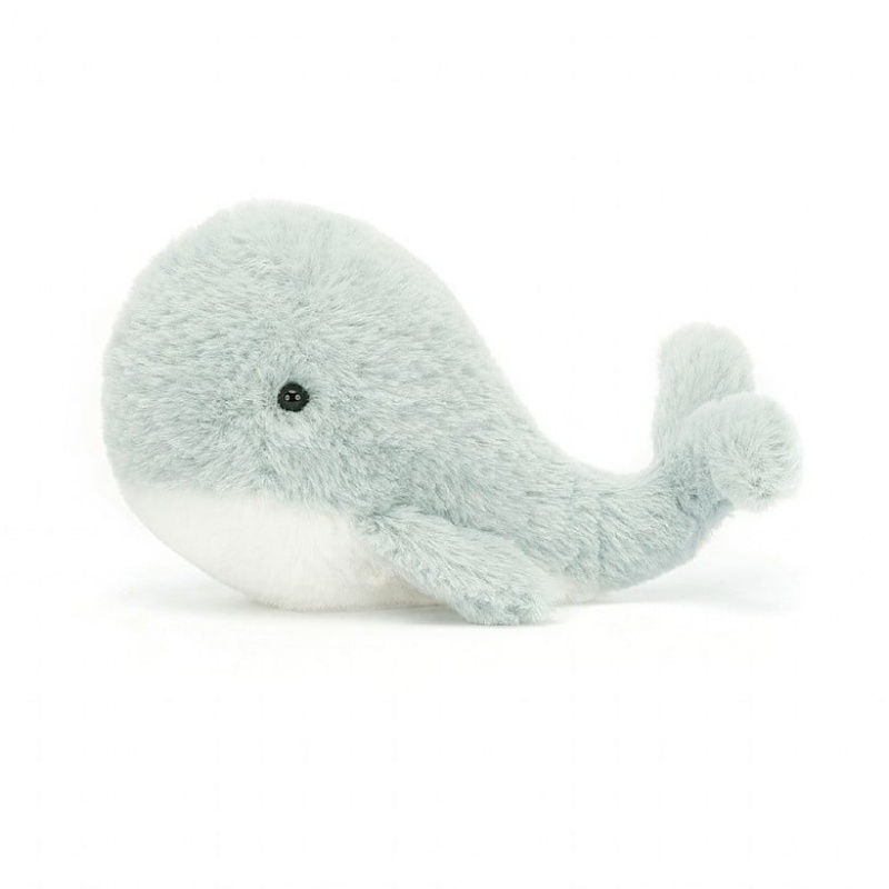 Jellycat Wavelly Wal Grey | LZON-03149