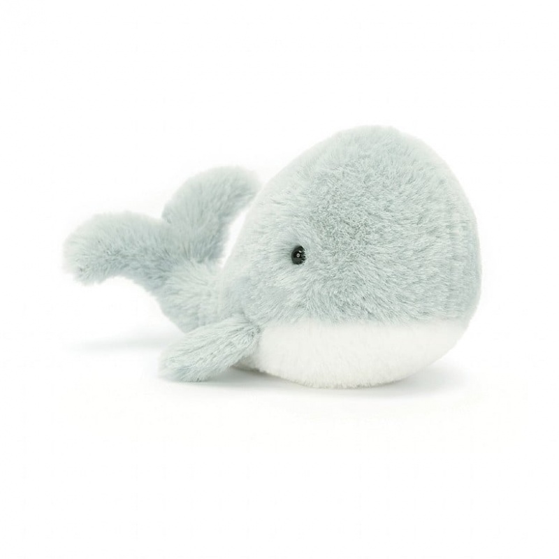 Jellycat Wavelly Wal Grey | LZON-03149