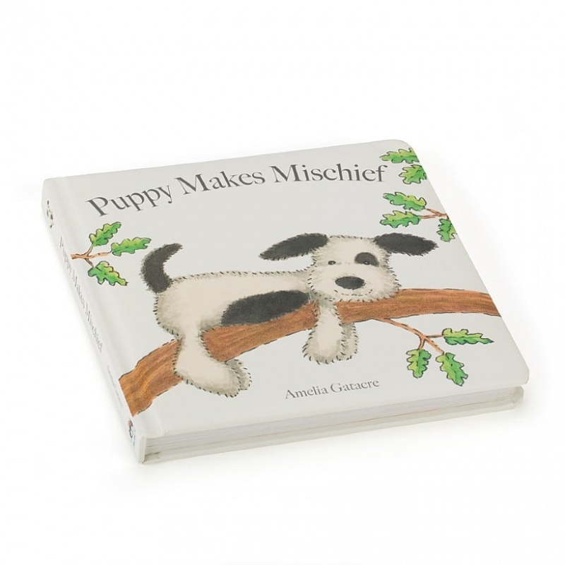 Jellycat Welpe Makes Mischief Buch | DZLU-40716