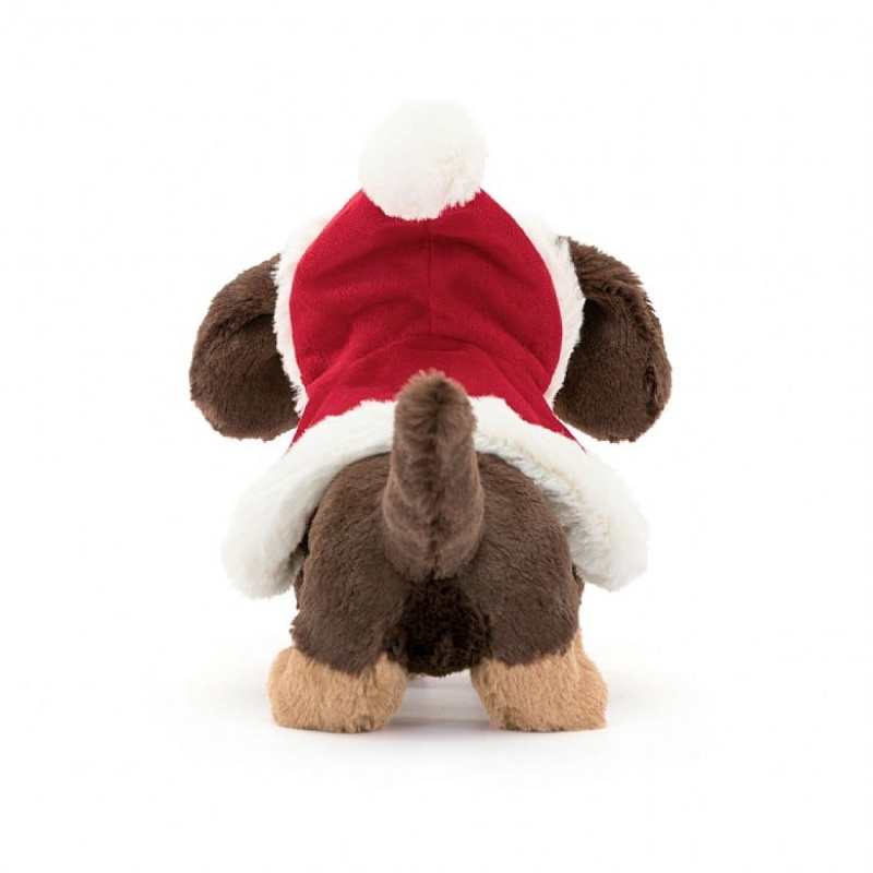 Jellycat Winter Warmer Otto Sausage Hund | NURS-03426