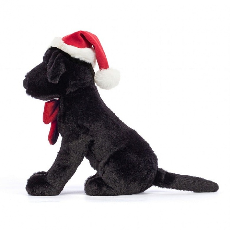 Jellycat Winter Warmer Pippa Black Labrador | GNQM-56410