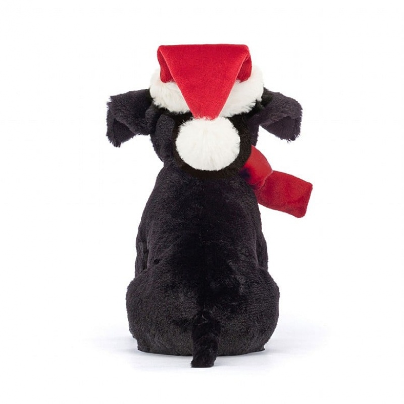 Jellycat Winter Warmer Pippa Black Labrador | GNQM-56410